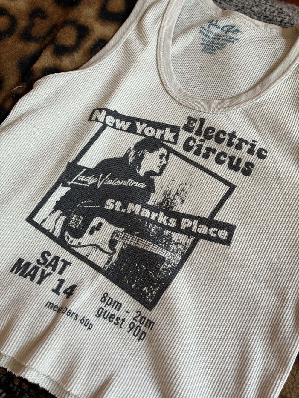 John galt electric circus tank, fits a s/m